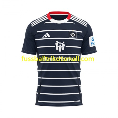 Fußballtrikots Hamburger SV 2024-2025 Kurzarm Auswärts-trikot kaufen